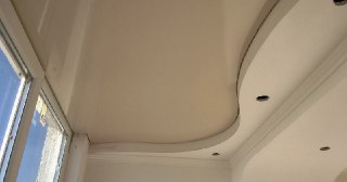 Натяжной потолок на балкон Отрадный, цена 6522 руб.